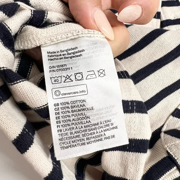 EUC H&M 2-4 Months Stripped Dress with Pockets - Picture 5 of 6